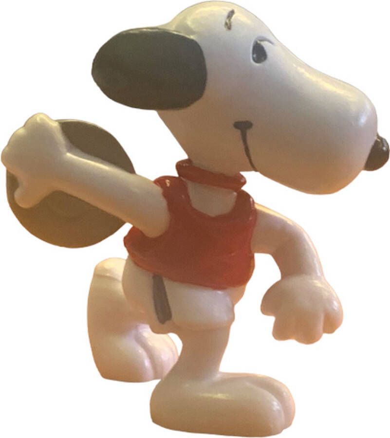 Schleich Snoopy speelfiguurtje Peanuts Discuswerper Hond 7 cm