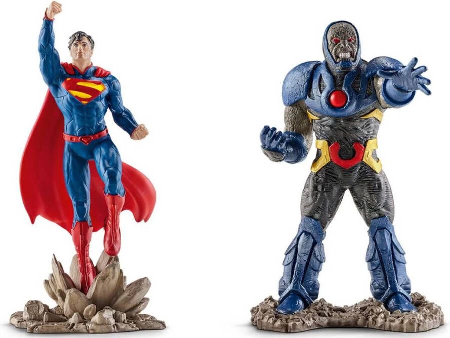 Schleich Superman vs Darkseid 22509 Speelfiguur DC Comics 19 x 17 7 x 10 9 cm