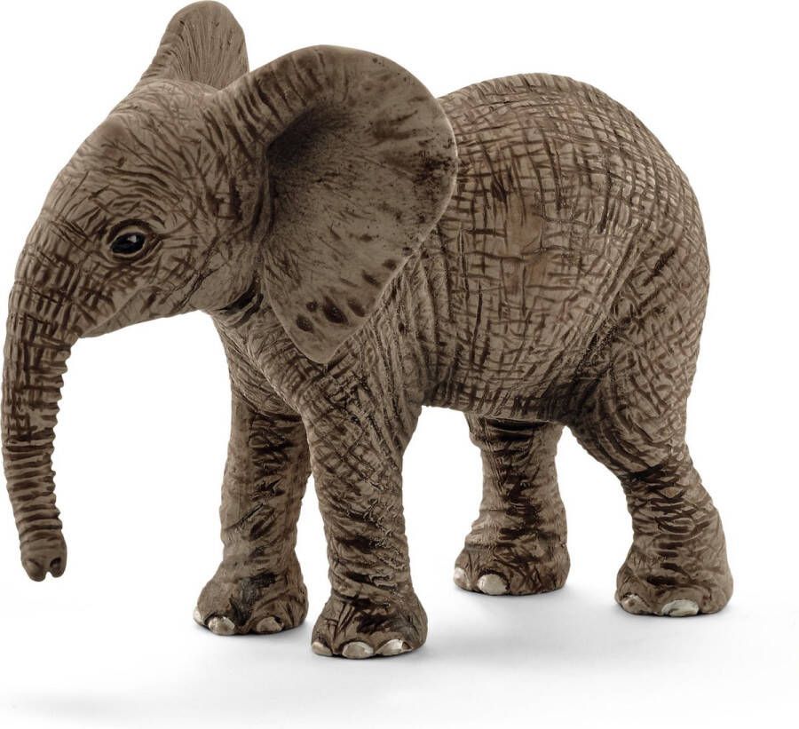 Schleich WILD LIFE Afrikaanse olifantenbaby Speelfiguur Kinderspeelgoed voor Jongens en Meisjes 14763
