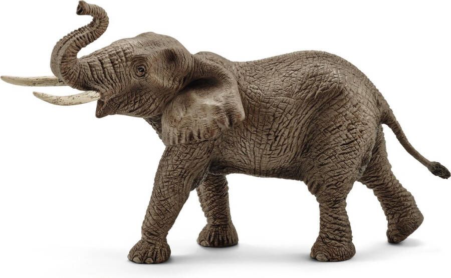 Schleich WILD LIFE Afrikaanse Olifantenstier Speelfiguur Kinderspeelgoed voor Jongens en Meisjes 3 tot 8 jaar 14762