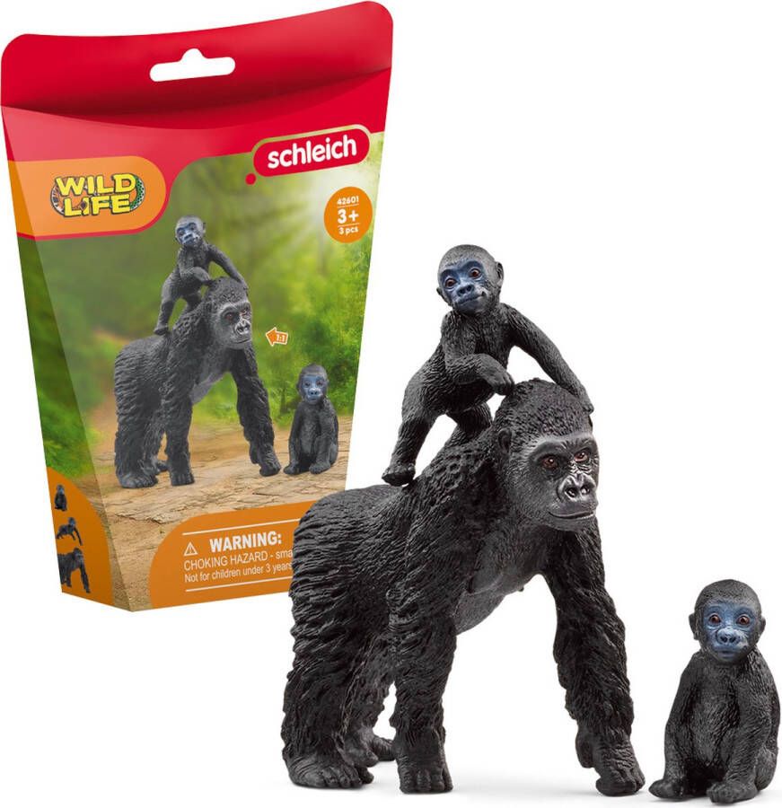 Schleich WILD LIFE Gorilla familie Speelfigurenset 42601