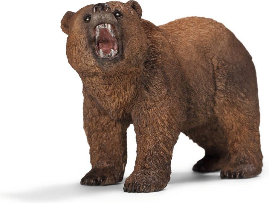 Schleich WILD LIFE Grizzlybeer Speelfiguur Kinderspeelgoed voor Jongens en Meisjes 3 tot 8 jaar 14685