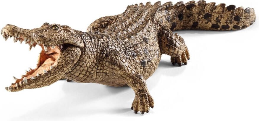 Schleich WILD LIFE Krokodil Speelfiguur Kinderspeelgoed voor Jongens en Meisjes 3 tot 8 jaar 14736