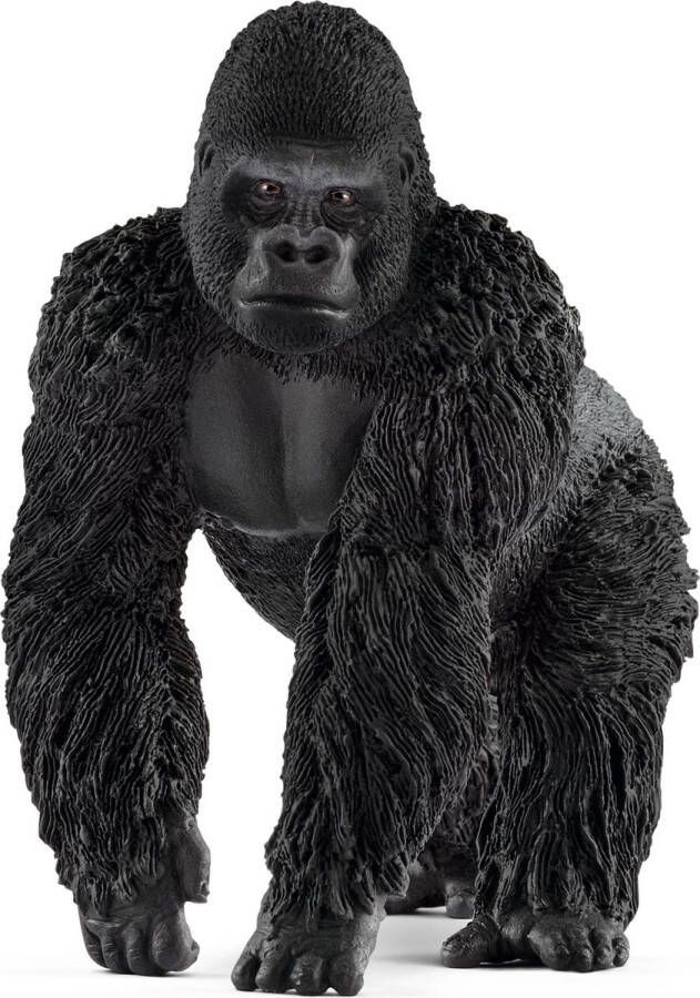 Schleich WILD LIFE Mannetjesgorilla Speelfiguur Kinderspeelgoed voor Jongens en Meisjes 3 tot 8 jaar 14770