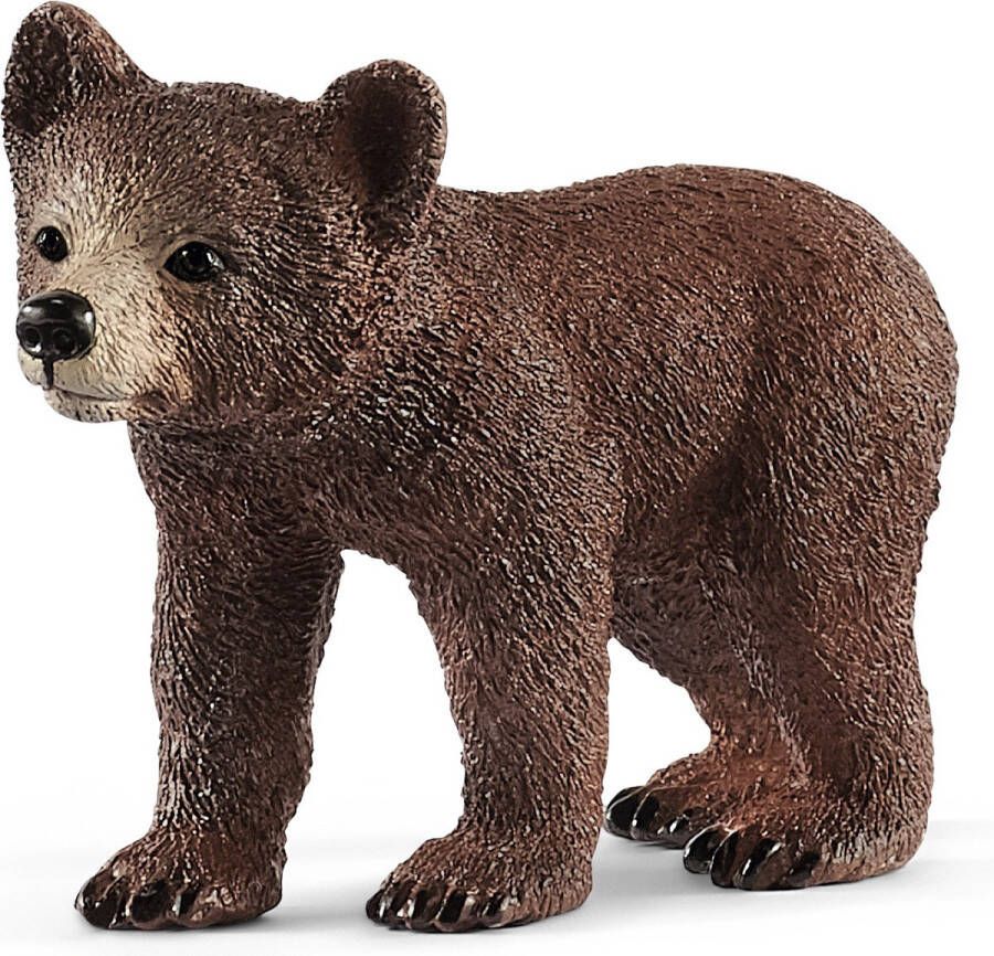 Schleich WILD LIFE Moeder Grizzlybeer met jong Speelfiguur Kinderspeelgoed voor Jongens en Meisjes 3 tot 8 jaar 42473