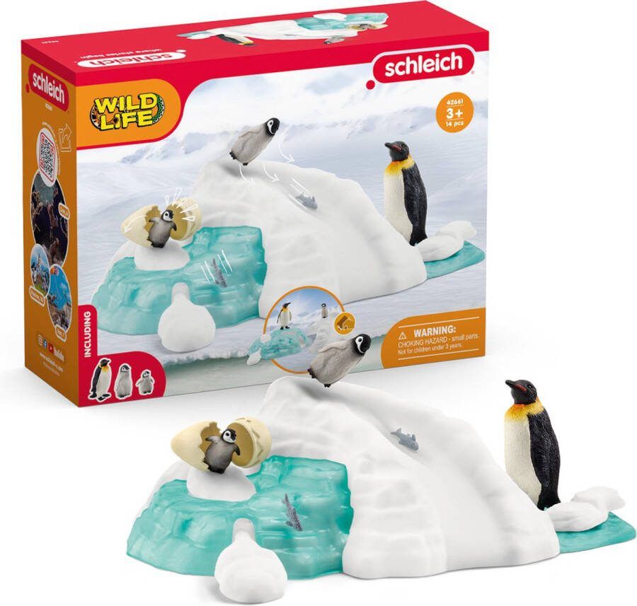 Schleich WILD LIFE Pinguïn Familie Fun 42661