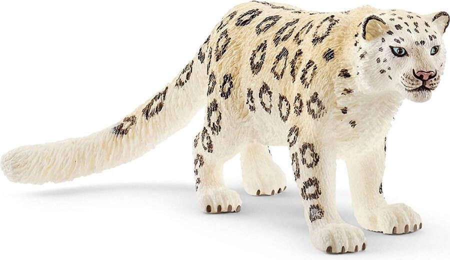 Schleich WILD LIFE Sneeuwluipaard Speelfiguur Kinderspeelgoed voor Jongens en Meisjes 3 tot 8 jaar 14838