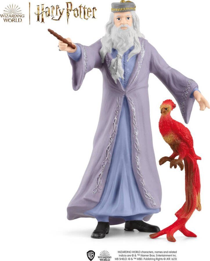 Schleich WIZARDING WORLD Perkamentusâ„¢ en Felix Albus Dumbledoreâ„¢ & Fawkesâ„¢ Harry Potter 42637