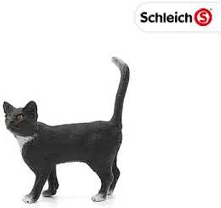Schleich Zwarte kat Farm World Zwarte Kat 5cm