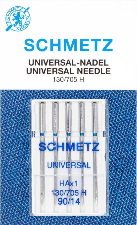 Schmetz Naaimachinenaalden universeel 130 705 H dikte 90 14 1 doosje 5 st