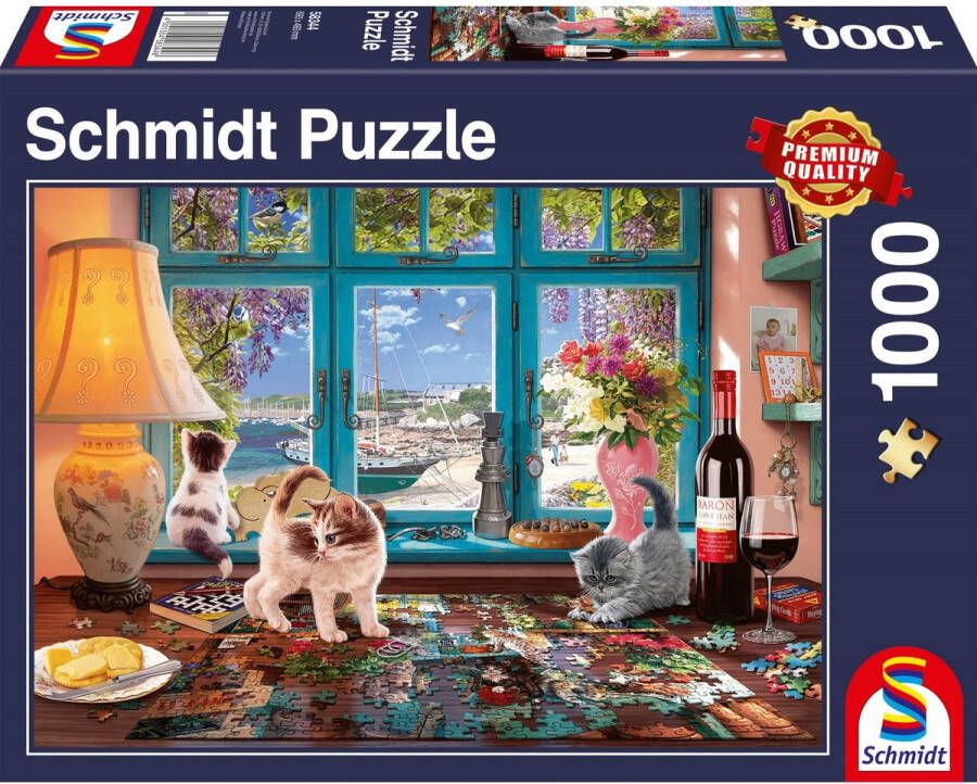 Schmidt Aan de puzzeltafel Puzzel (1000)