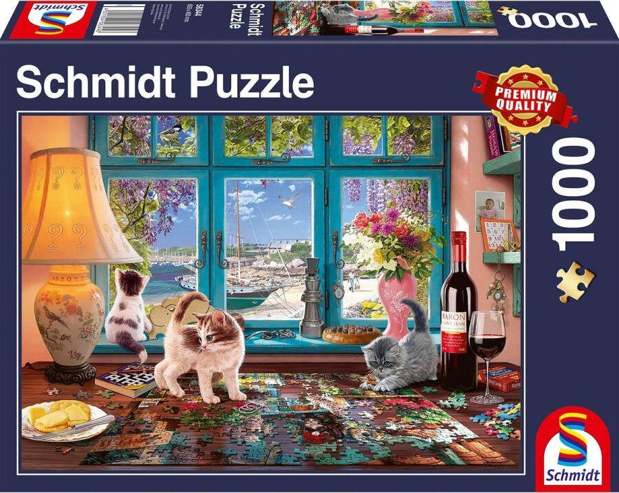 Schmidt Aan de puzzeltafel Puzzel (1000)