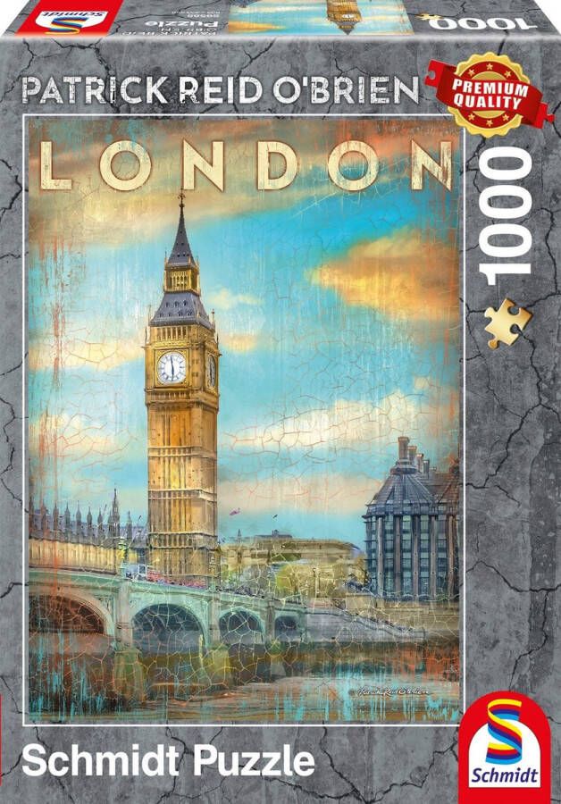 Schmidt City of Londen 1000 stukjes Puzzel 12+