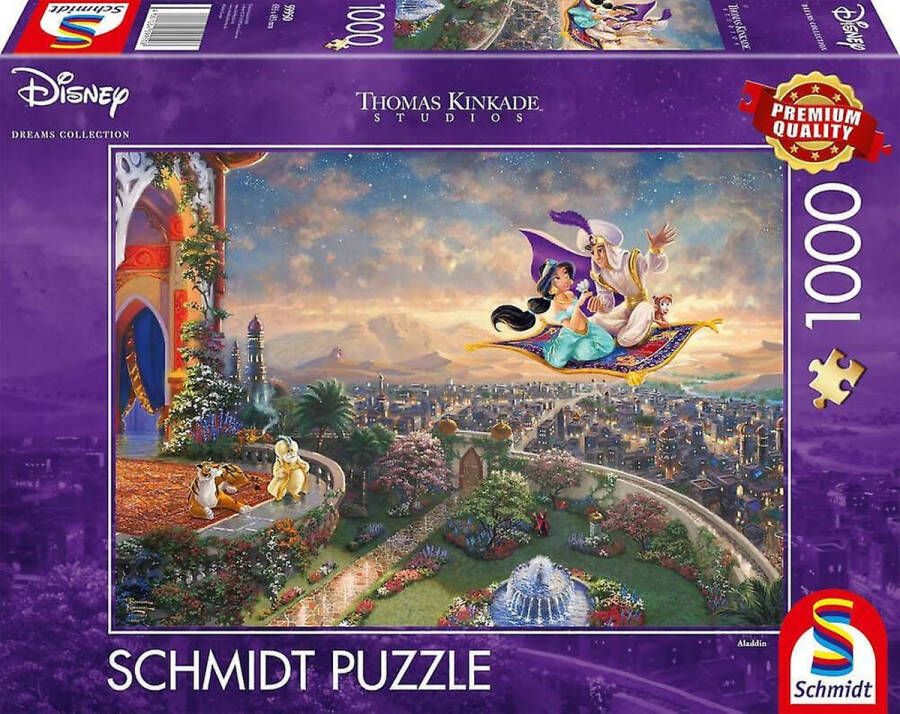 Coppens Schmidt puzzel 1000 stukjes Disney Aladdin