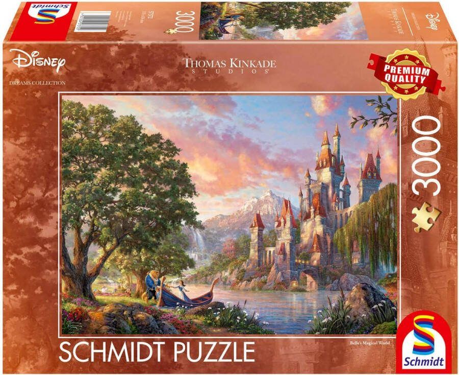 Schmidt Disney Belle's Magical World 3000 stuks