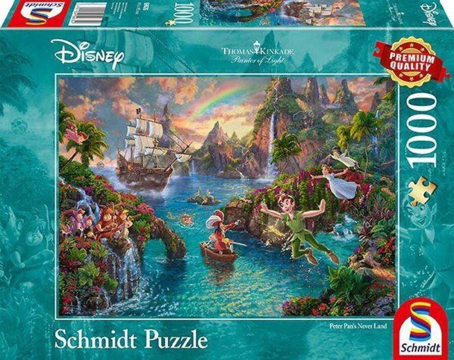 999 Games puzzel Disney Peter Pan 37 5 cm karton 1000 stukjes