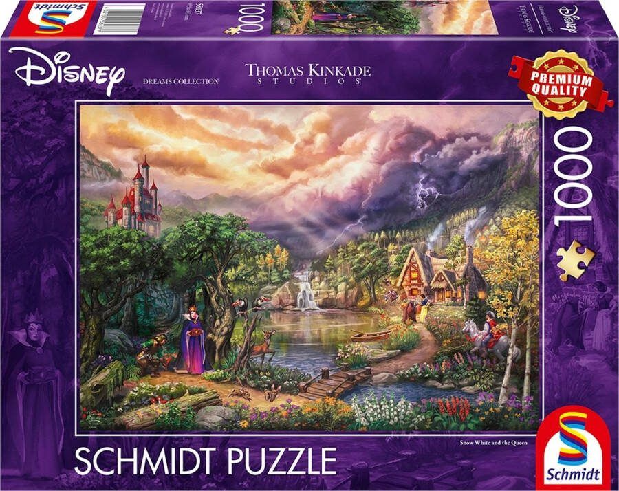 Schmidt Disney Sneeuwwitje en de koningin 1000 stukjes