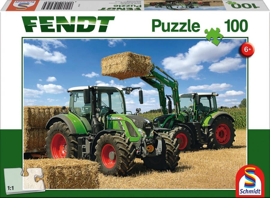 Schmidt Fendt 724 Vario Fendt 716 Vario 100 stukjes Puzzel 6+