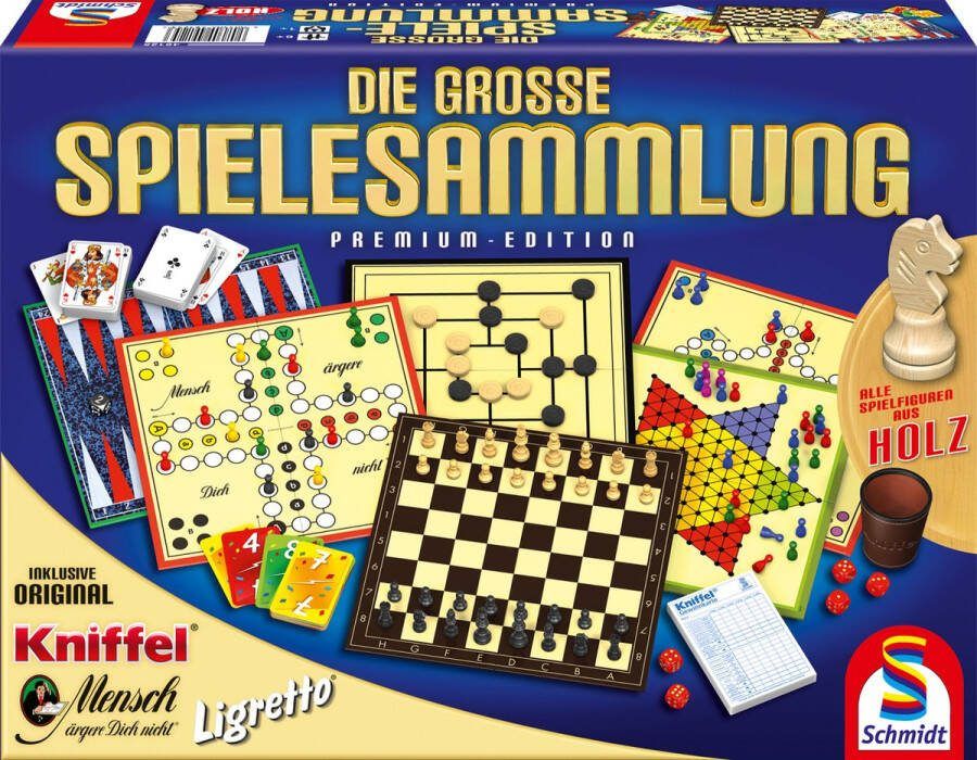 Schmidt gezelschapsspellen die grosse spielesammlung