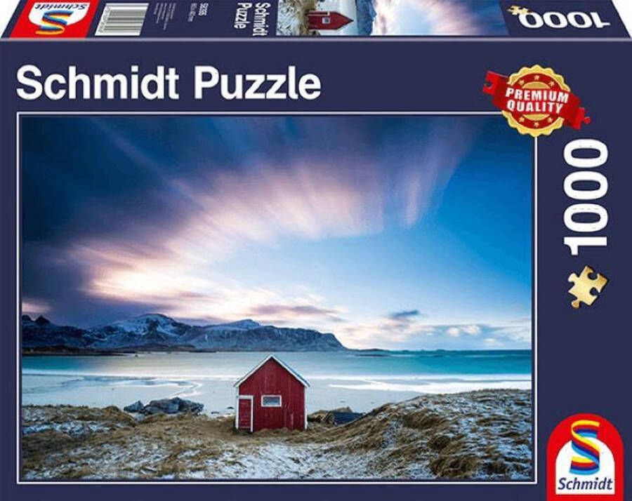 Schmidt Hutje aan de Atlantische Kust 1000 stukjes Puzzel