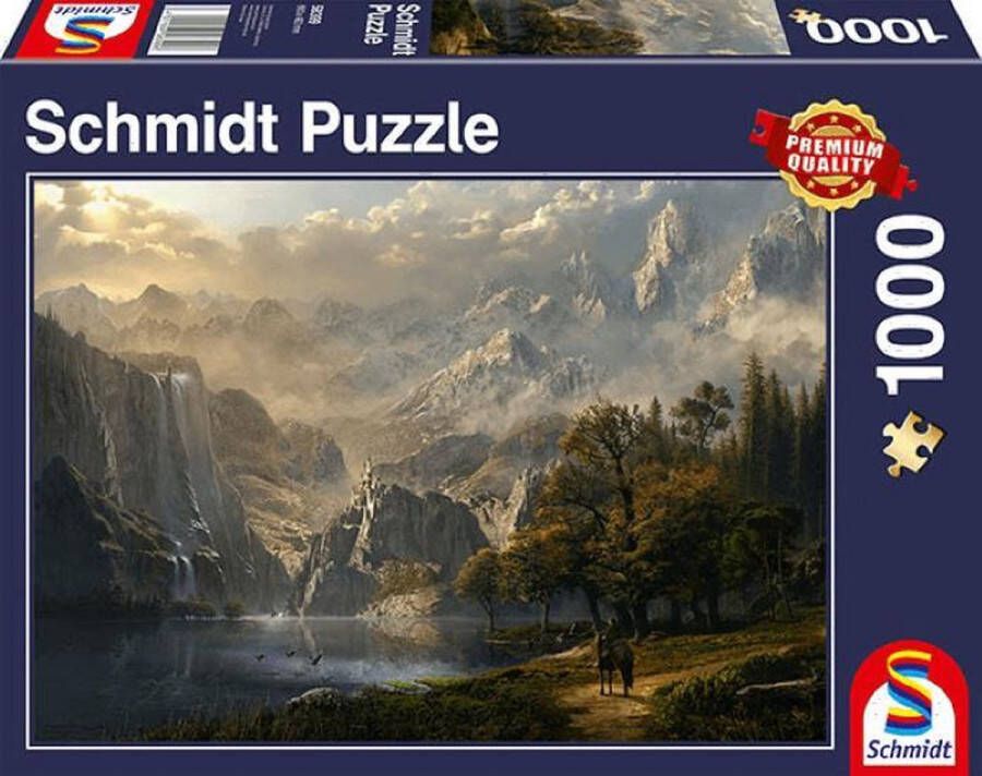 Schmidt Idyllische Waterval 1000 stukjes Puzzel