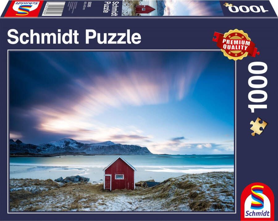 Schmidt Hutje aan de Atlantische Kust 1000 stukjes Puzzel 12+