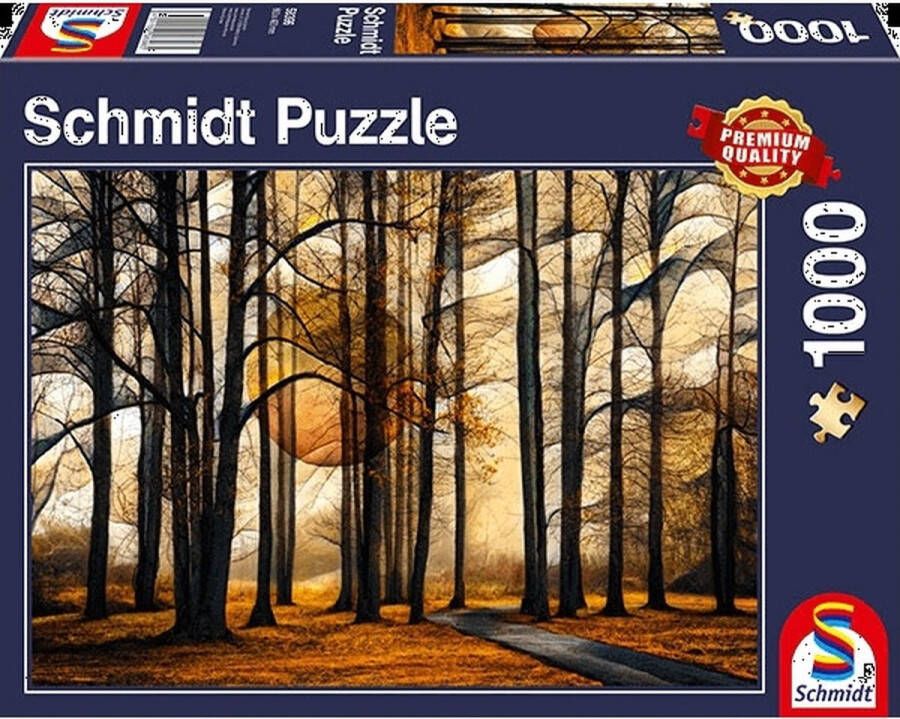 Schmidt legpuzzel Magisch Woud karton 1000 stukjes