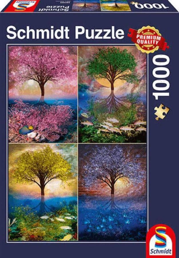 Schmidt Magische Boom bij het Meer (1000) Puzzel