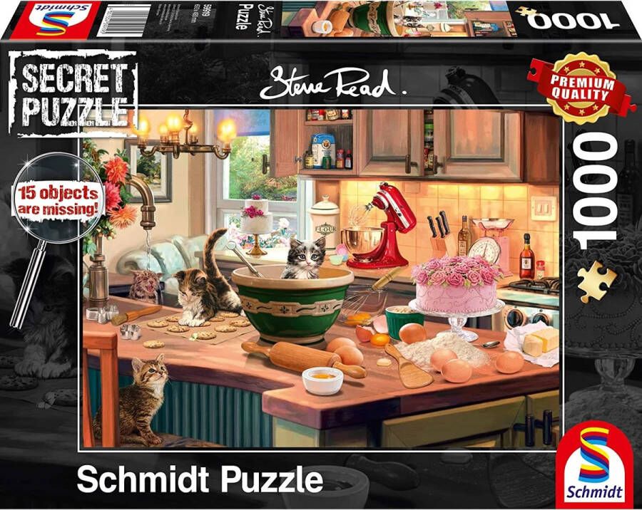 Schmidt Puzzel Aan de keukentafel 1000 stukjes