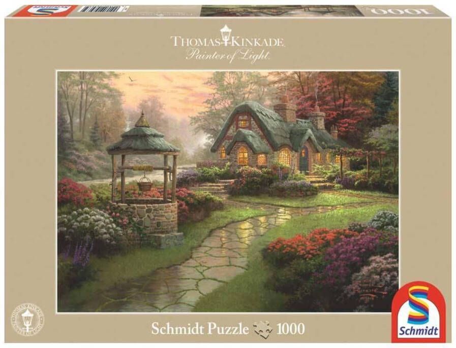 Schmidt puzzel make a wish cottage 1000 stukjes