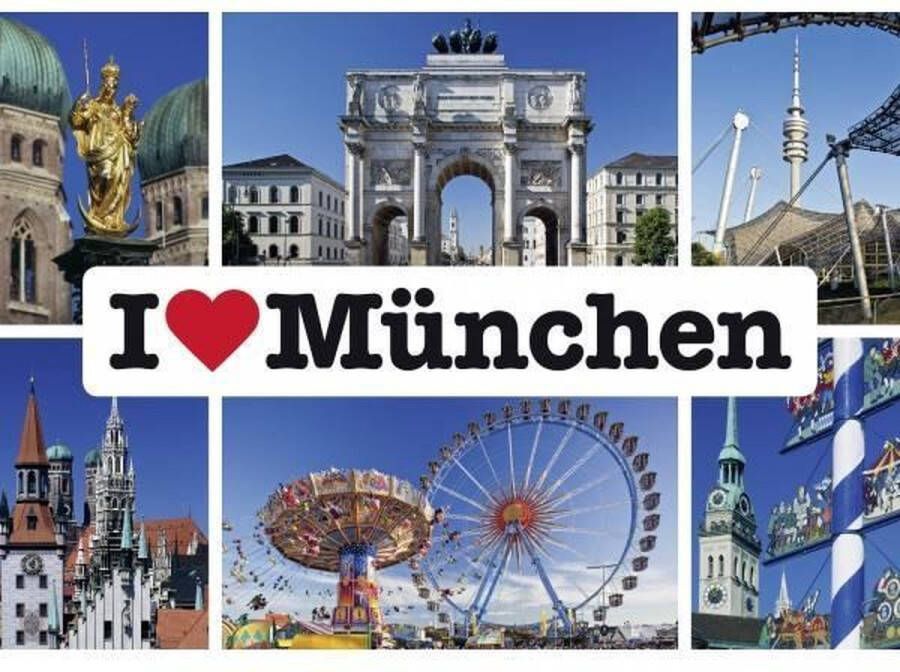 Schmidt Puzzel I love Munchen