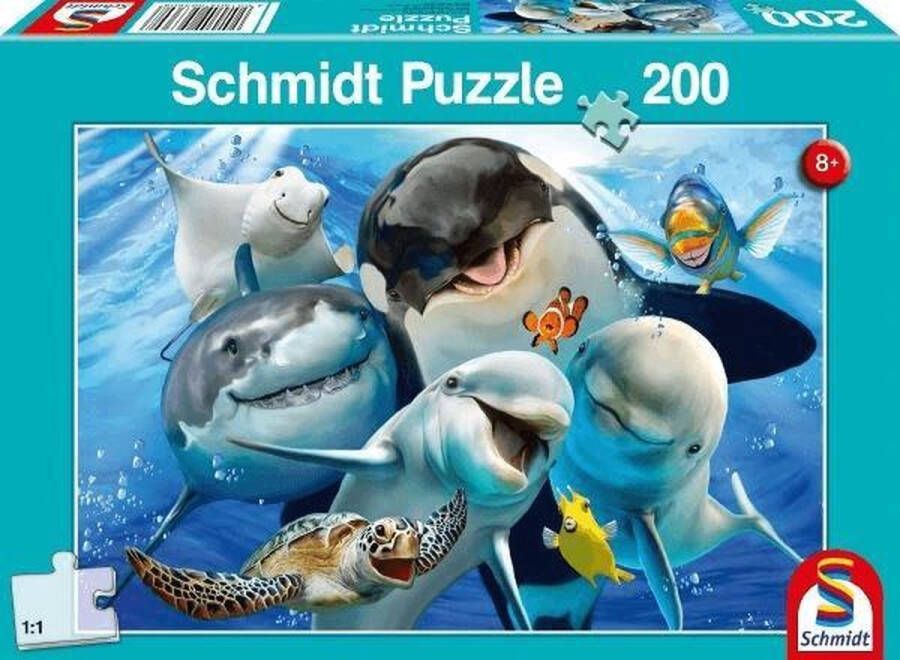 Schmidt puzzel Onderwater Vrienden 200 stukjes Puzzel