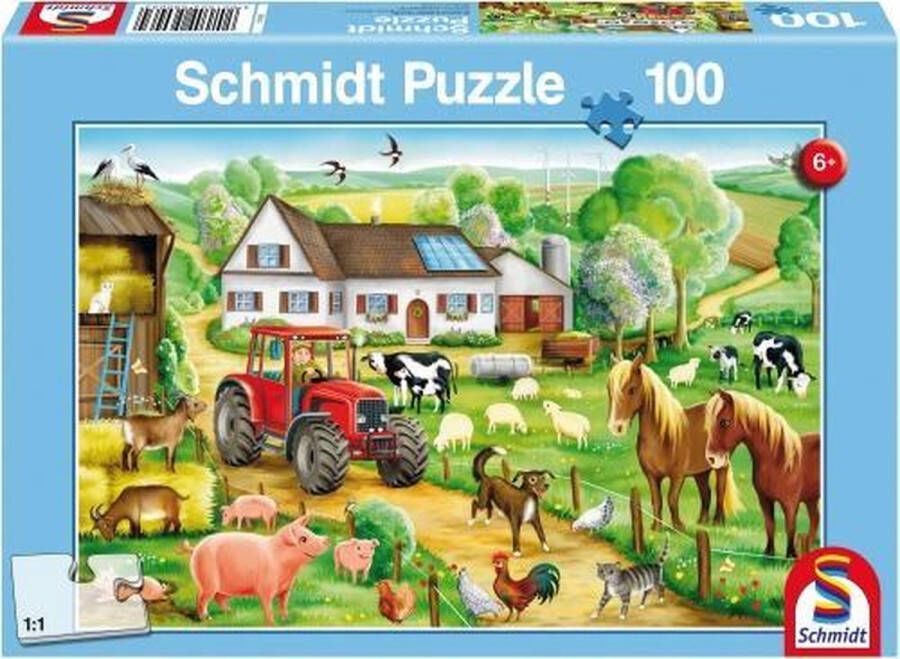 Schmidt Puzzel Op de Boerderij