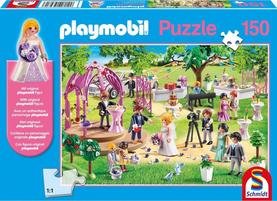 Schmidt puzzel Playmobil Bruidspaviljoen 150 stukjes 6+