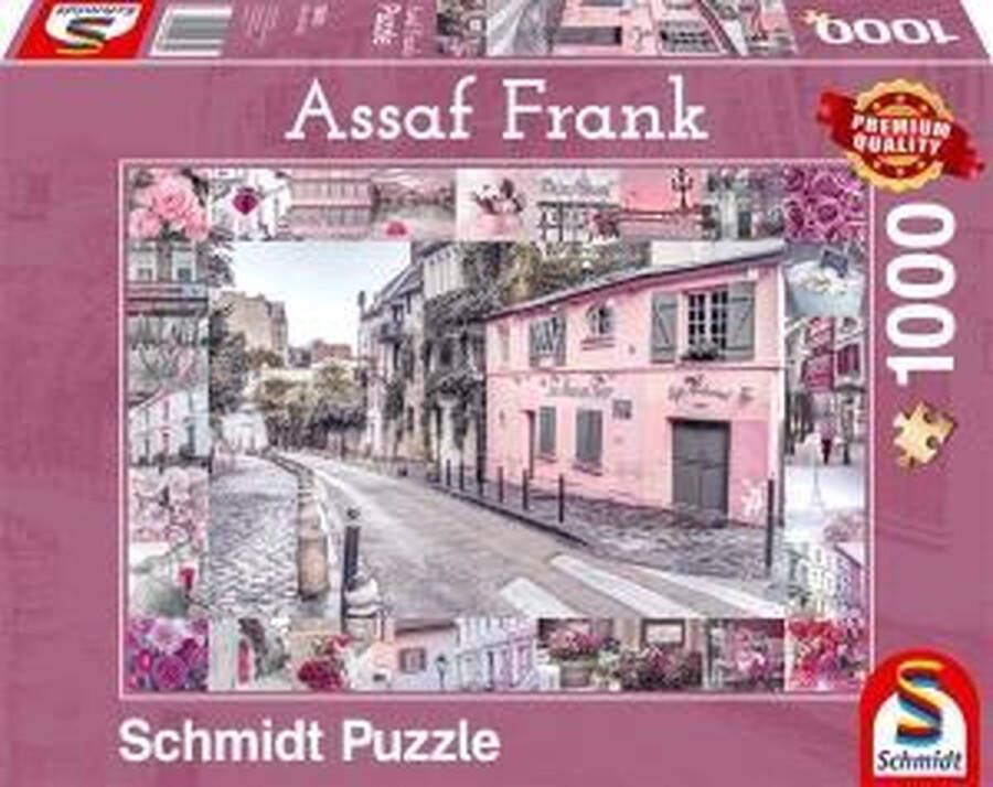 Schmidt puzzel Romantische reis 1000 stukjes 10+