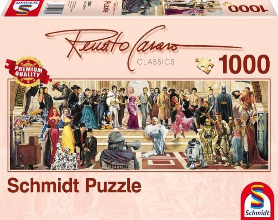 Schmidt Renato Casaro 100 jaar film legpuzzel 1000 stukjes
