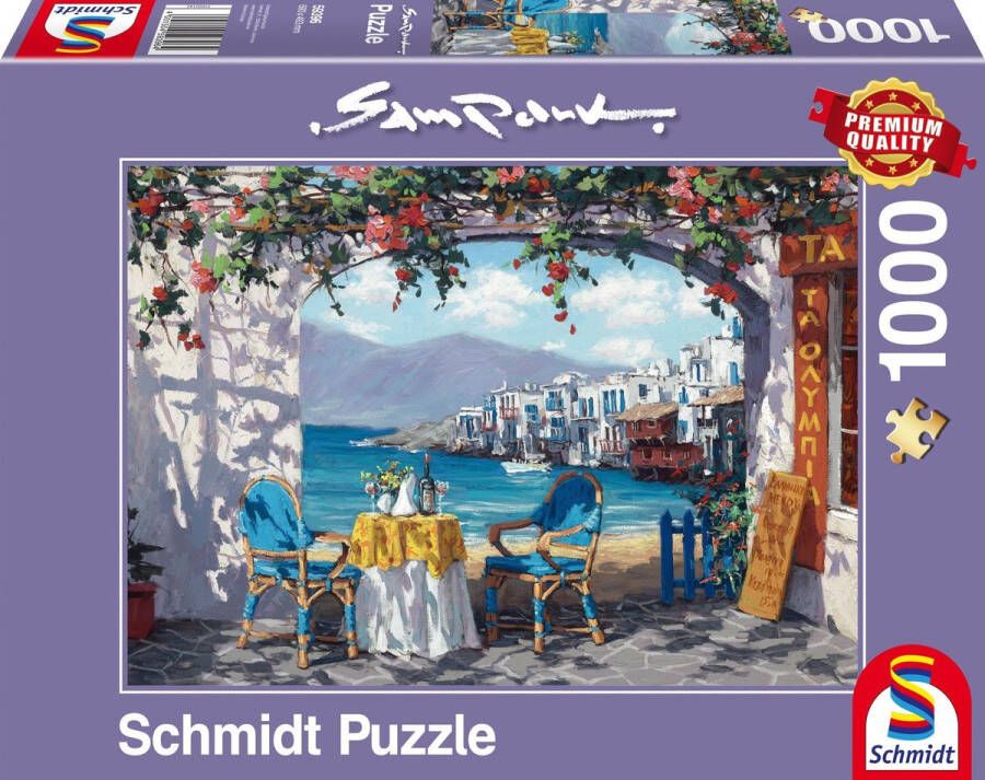 Schmidt Rendez-vous op Mykonos 1000 stukjes Puzzel