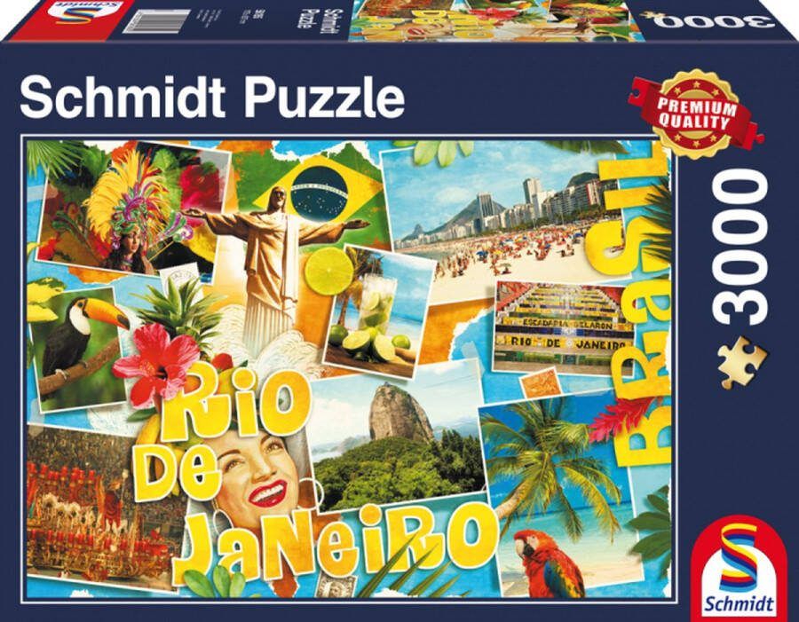 Schmidt Rio de Janeiro Legpuzzel 3000 Stukjes