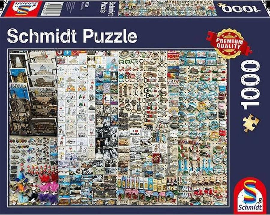 Schmidt Souvenier Kraam 1000 stukjes Puzzel