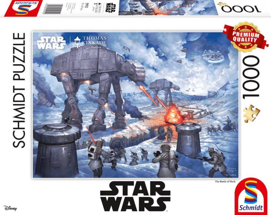 Schmidt Spiele 59952 puzzel Legpuzzel 1000 stuk(s) Televisie films