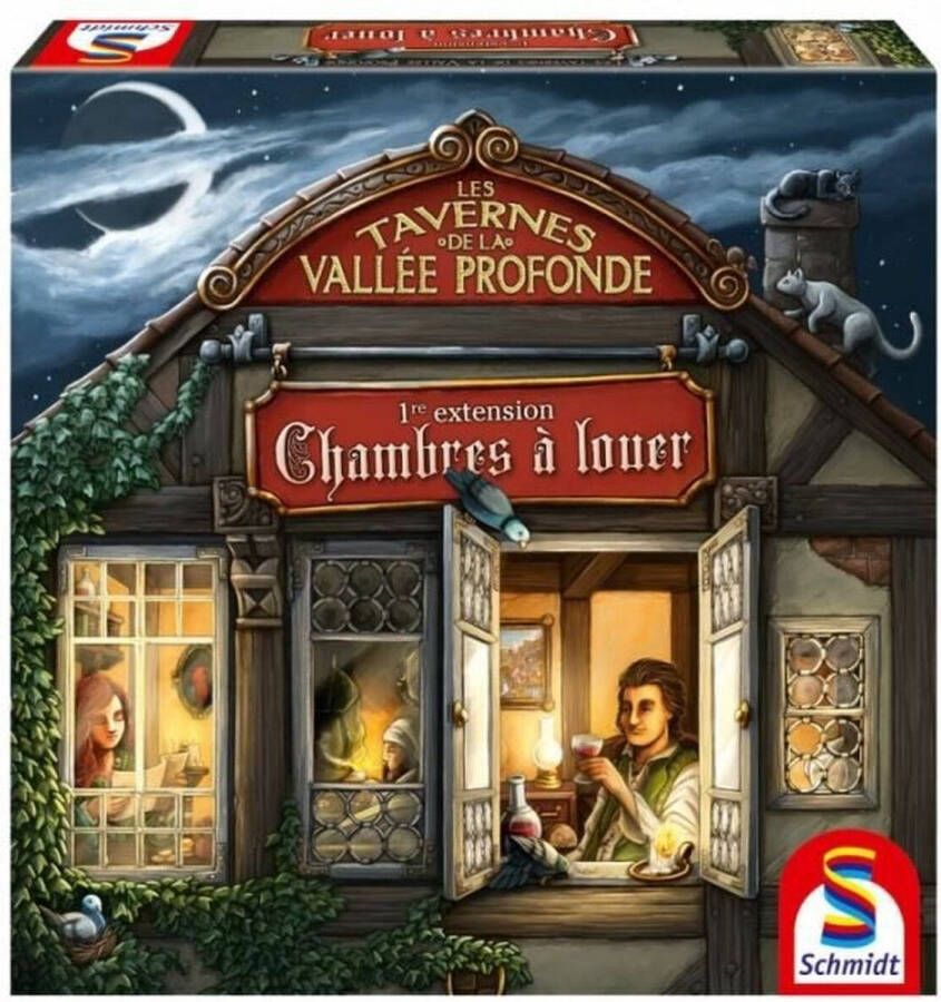 Schmidt Bordspel Spiele The Taverns of the Deep Valley (FR)