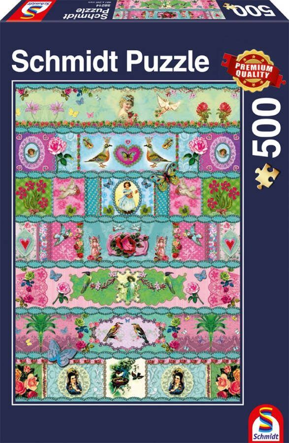 Schmidt Spiele Paradies-Banderolen Legpuzzel 500 stuk(s) Kunst