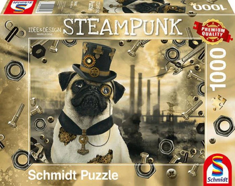 Schmidt -Steampunk Hond (1000) Puzzel