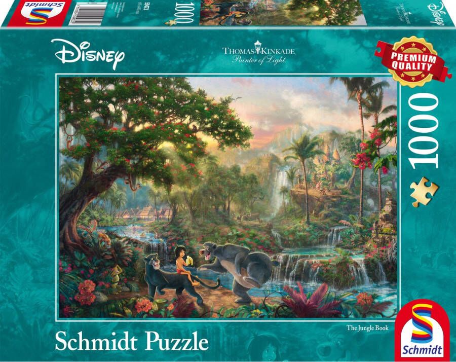 Schmidt puzzel Disney The Jungle book 1000 stukjes 12+