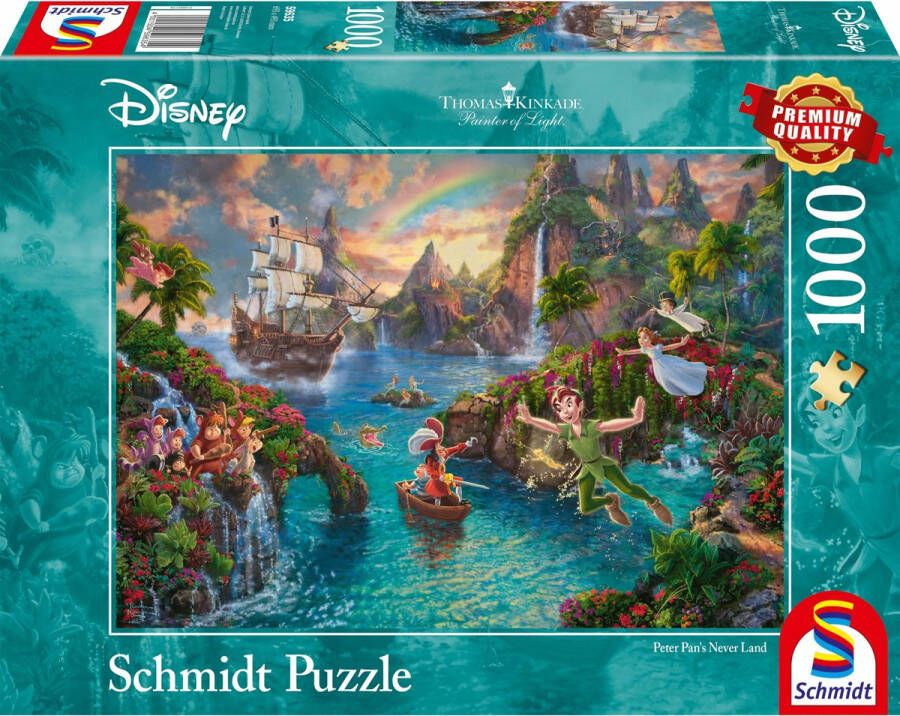 Schmidt Thomas Kinkade legpuzzel Peter Pan's Never Land (1000 stukjes)