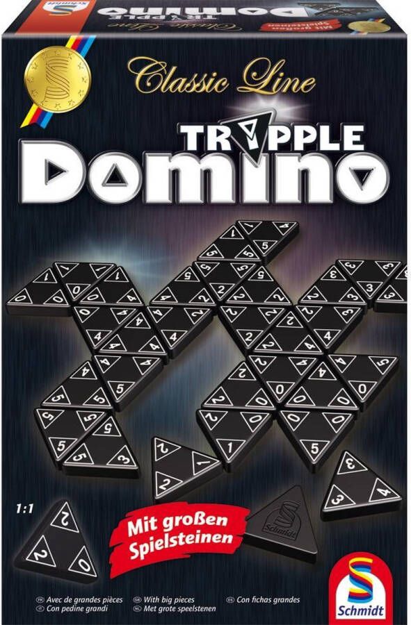 Schmidt Tripple-Domino. Classic Line Bordspel