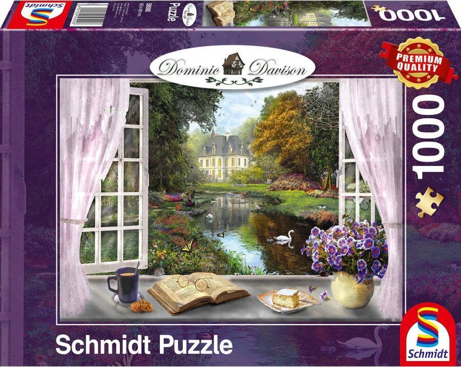 Schmidt Uitzicht op de Kasteeltuinen 1000 stukjes Puzzel 12+