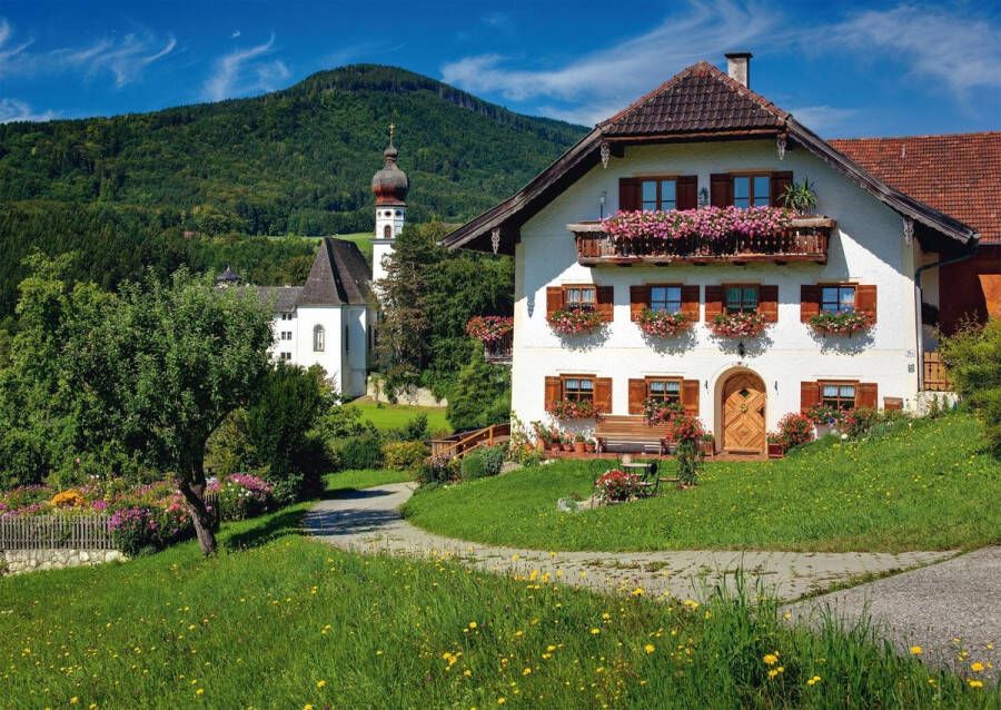 Schmidt Vakantie in Klooster Höglwörth Oberbayern 500 stukjes Puzzel 12+