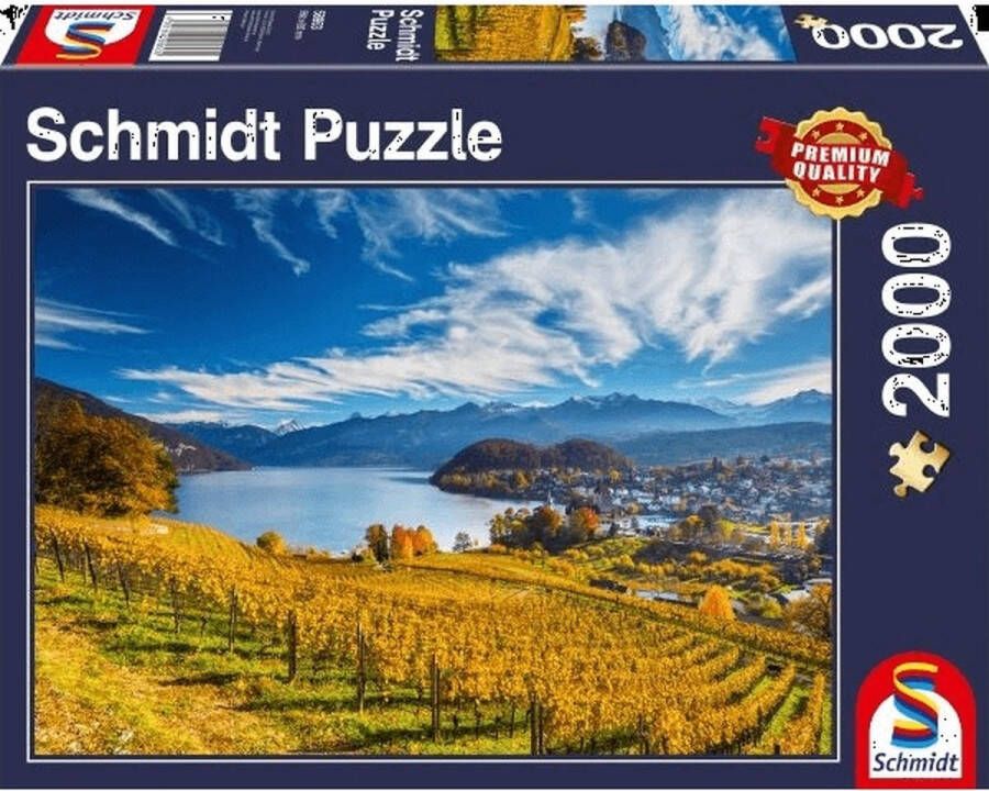 Schmidt Wijngaarden 2000 stukjes Puzzel 12+