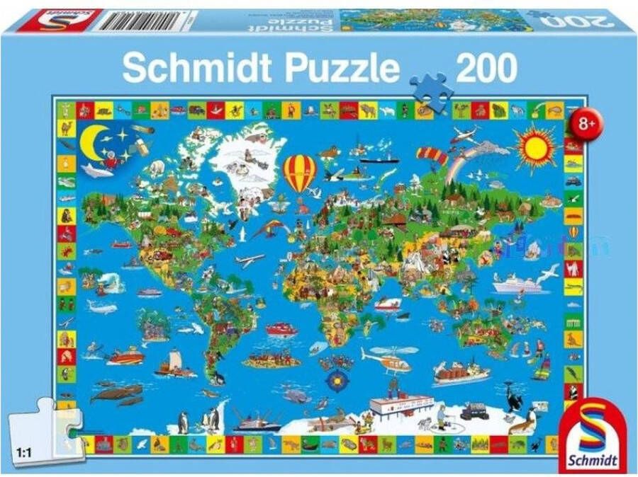 Schmidt puzzel Your Amazing World 200 stukjes